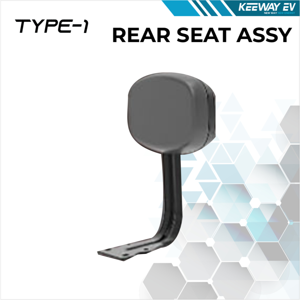 Rear Rest Sepeda Listrik Keeway EV Type 1 & 2