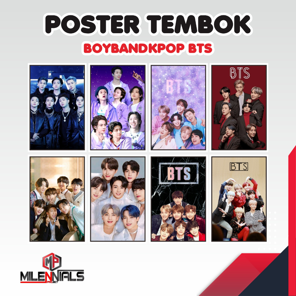 Poster Tembok BTS  Aesthetic Dinding || Poster BTS Aesthetic Dinding Jumbo || Poster BTS Ukuran Besa
