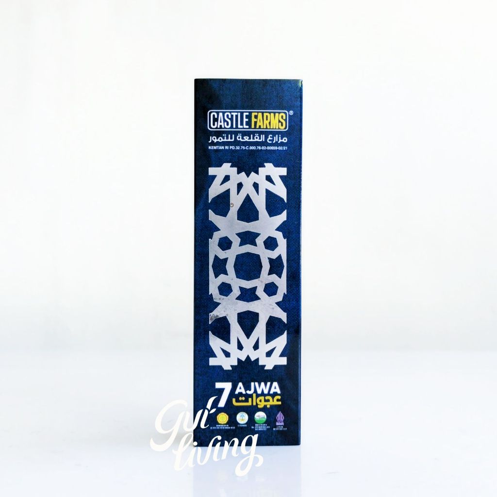 

Kurma Ajwa Organik Castle Farms Premium Tujuh Ajwa