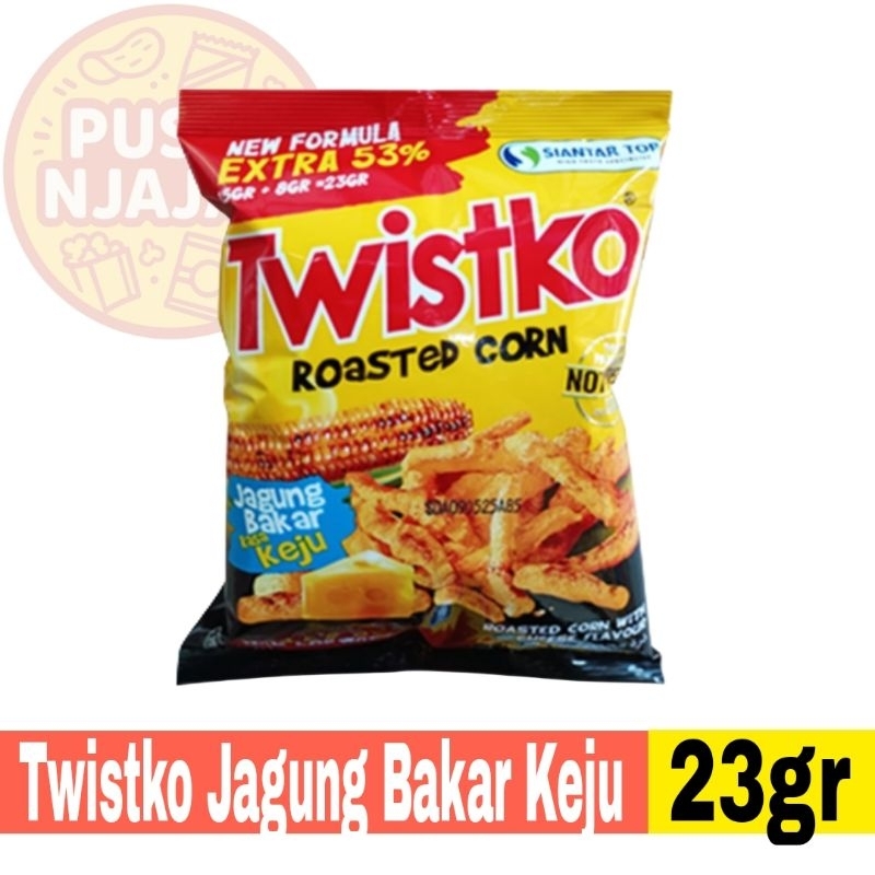 

Snack Twistko Jagung Bakar Keju 23gr