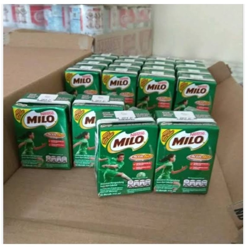 

MILO SUSU UHT 180ml , 110ml ( 1 Dus isi 36pcs )