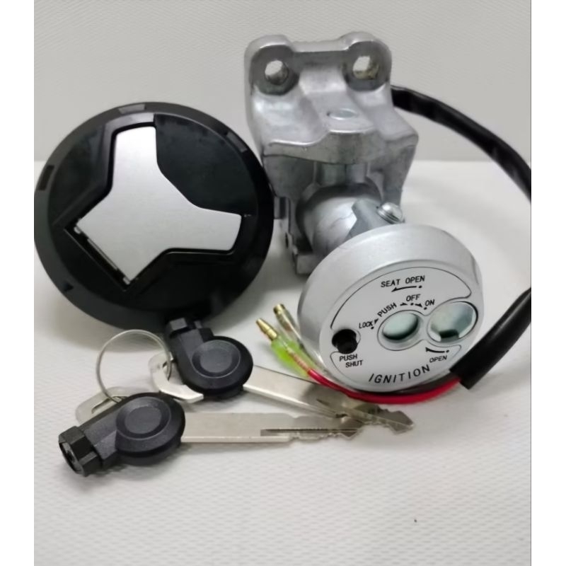 Paket kunci kontak nmax + tutup tangki / kunci kontak set nmax 155