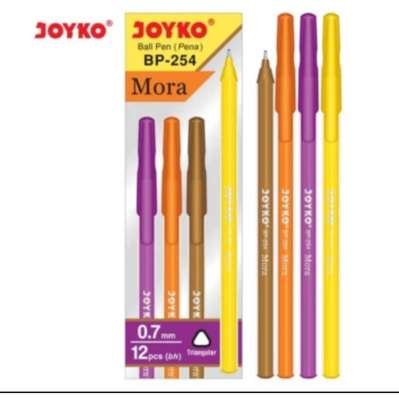 

(12pcs) pulpen joyko BP-254 Mora/pulpen joyko murah