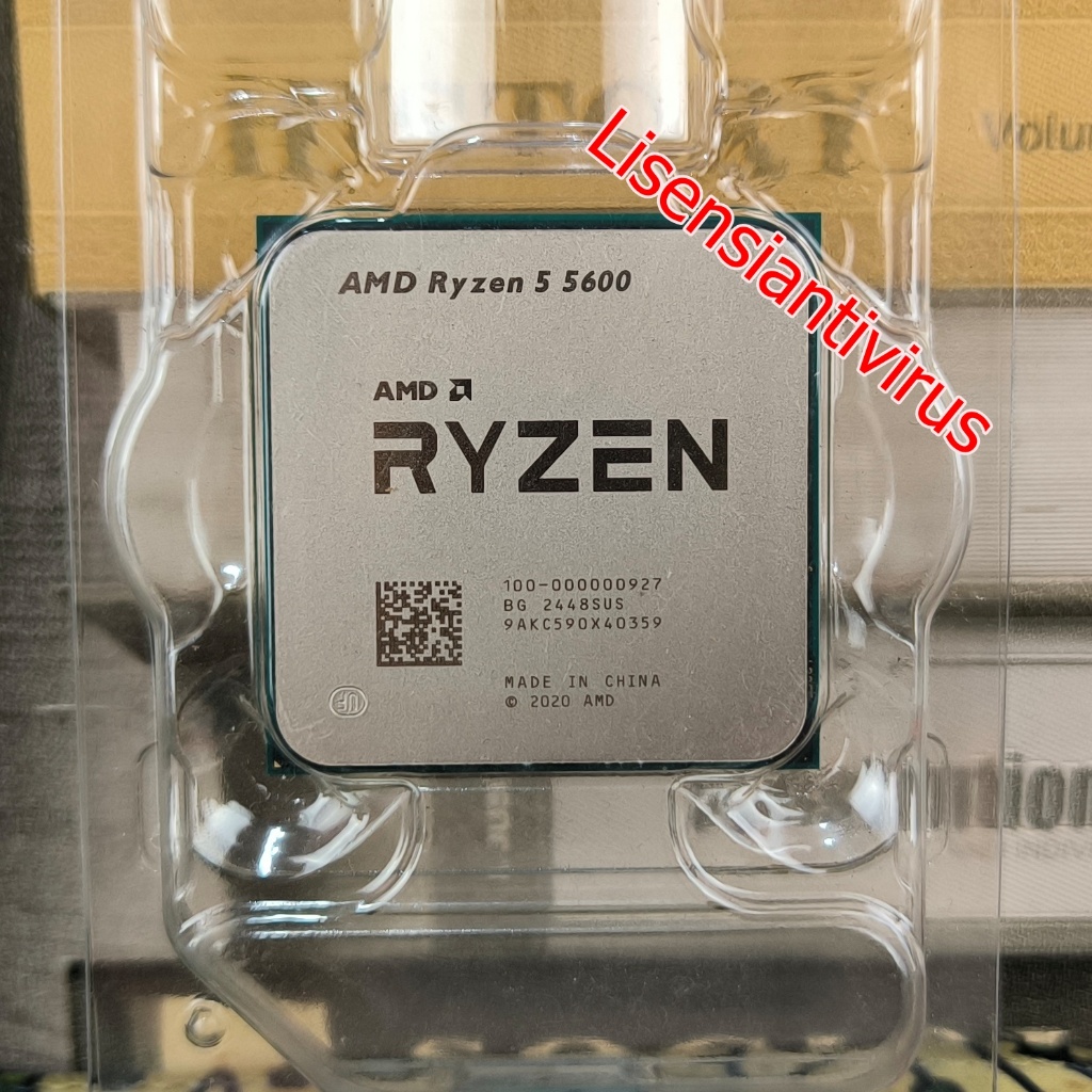 Processor AMD Ryzen 5 5600 3.8GHz Up To 4.4GHz BOX AM4 6 Core Ryzen5 5600