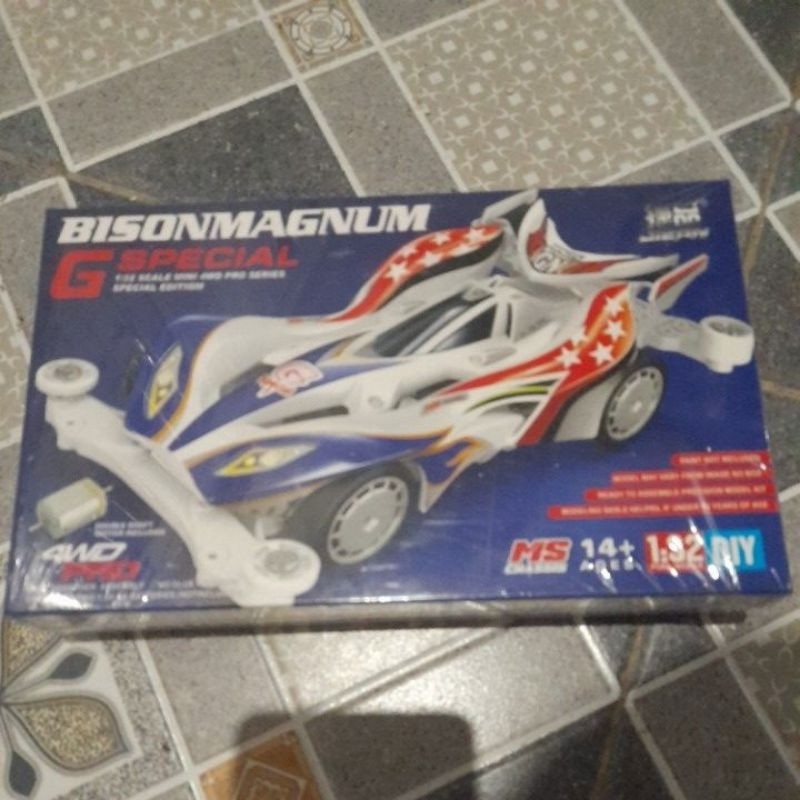 Mini4wd Bison Magnum G spesial
