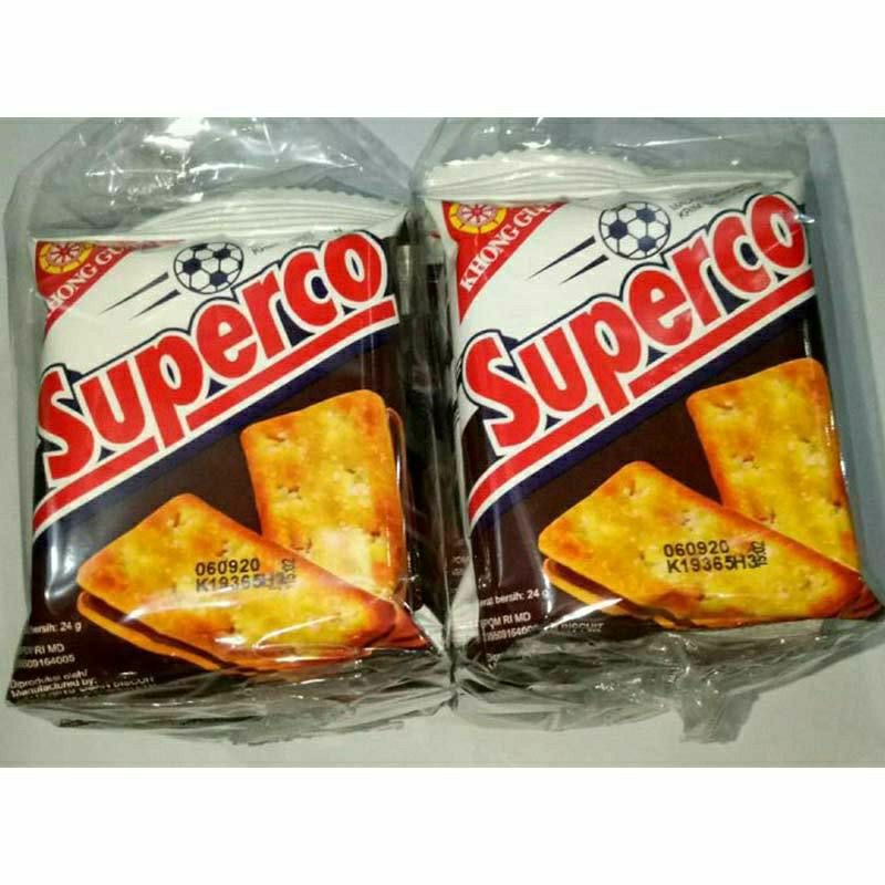 

Khong Guan Superco Crecker Sandwich Isi 10 Pcs-Sembakoku Semarang