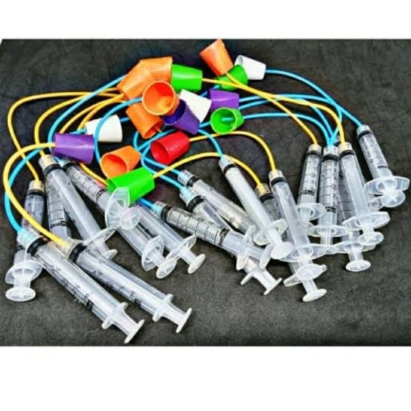 mainan suntikan air anak 3cc 20pcs / suntikan selang air