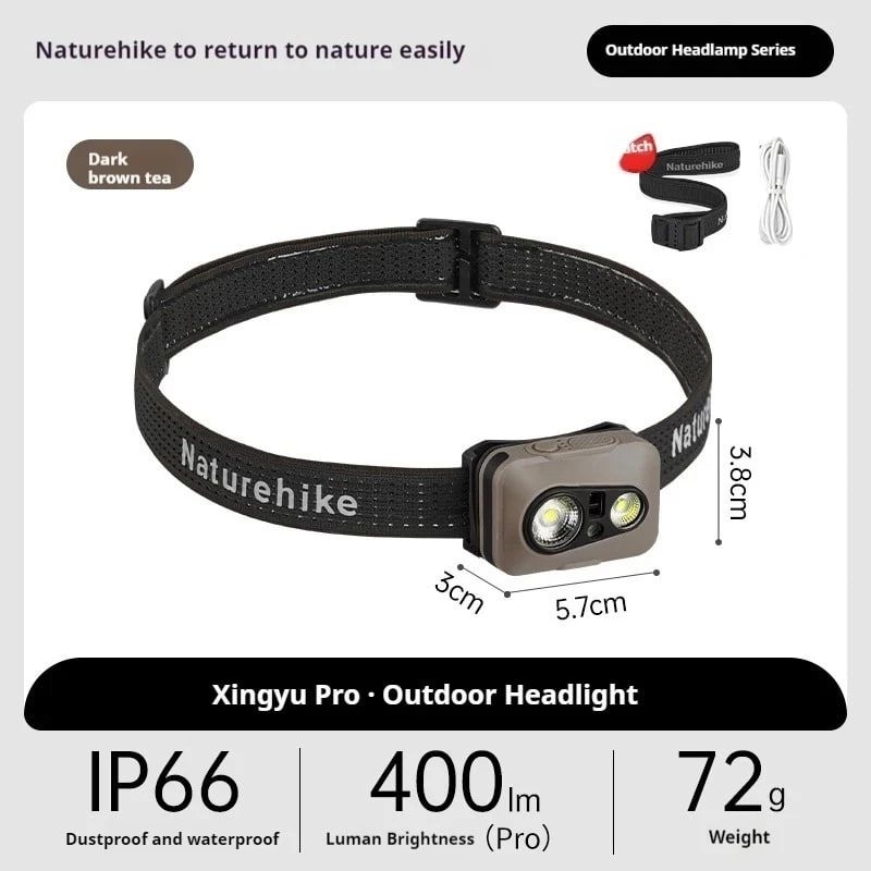 HEADLAMP OUTDOOR UL XINGYU PRO NATUREHIKE CNK2450ZM015