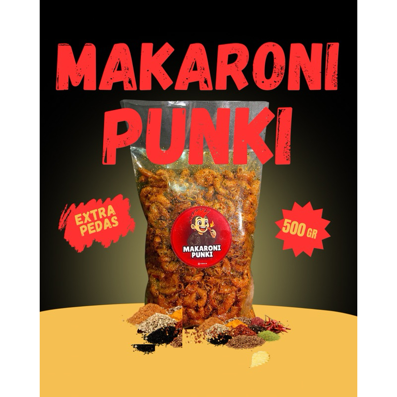 

makaroni cikruh 1/2kg makaroni extra pedas daun jeruk 500gram