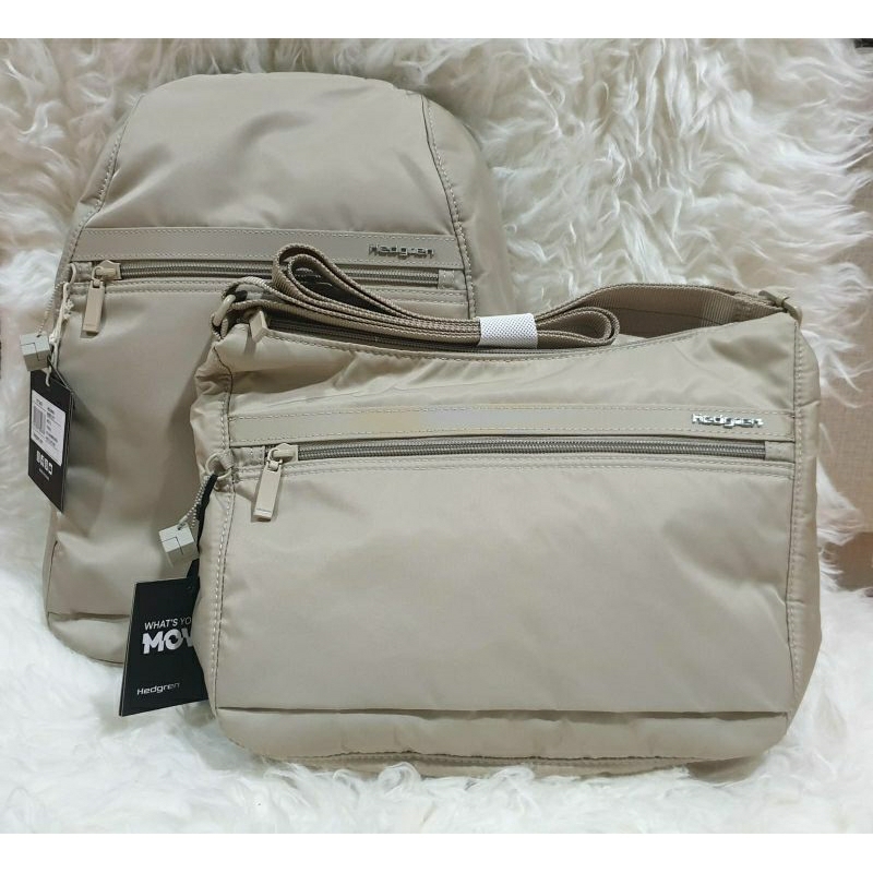 Bundling Produk ORIGINAL HEDGREN VOGUE BACKPACK L & HEDGREN HARPERS: CASHMERE (ALL NEW)