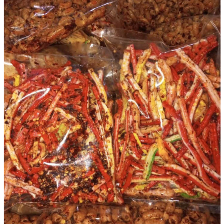 

Sebring TERLARIS Krupuk Beton Jaat 250gr Cikruh Pedas Daun Jeruk Cemilan Jajanan Cikruh Bojot