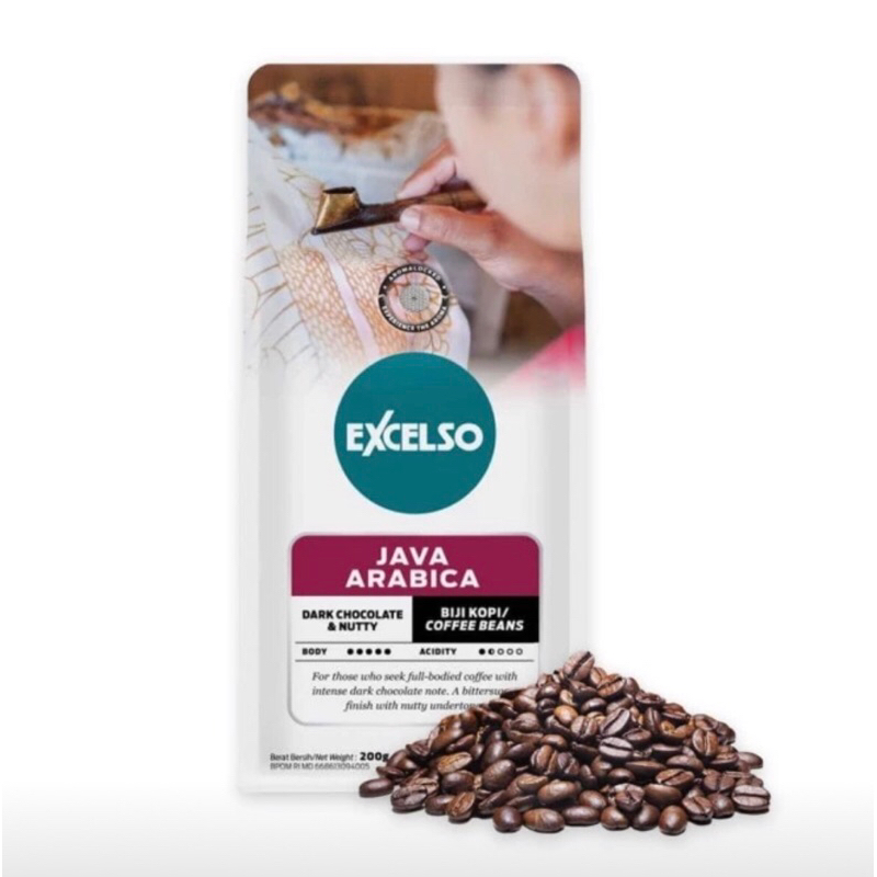 

KOPI BIJI EXCELSO JAVA ARABICA 200G