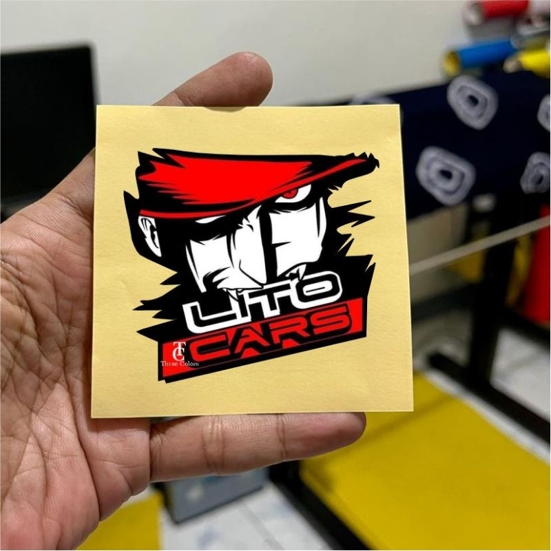 

stiker leto car, stiker motor, stiker nyala dan hologram