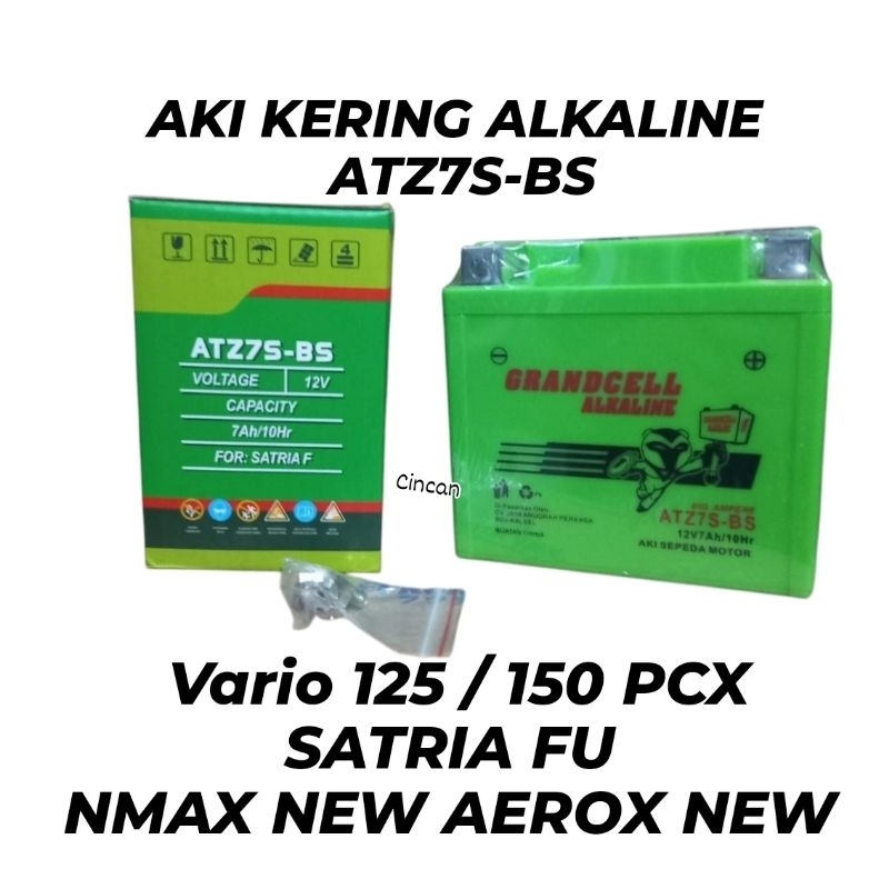 AKI ALKALINE ATZ7S-BS Satria fu / vario 125 /vario 150