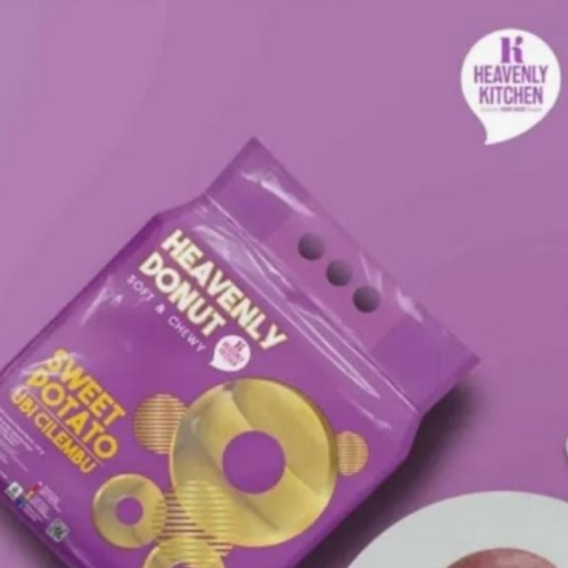 

Donat menul Ubi Cilembu frozen isi 10 Heavenly donut