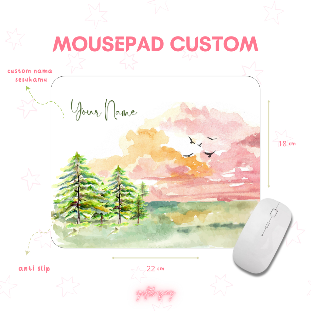 Mousepad Custom Name Mousepad Gaming Custom Mousepad Custom Murah