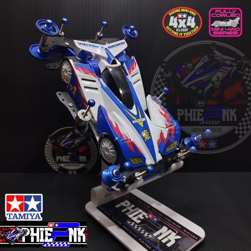 TAMIYA STO VICTORY MAGNUM | SUPER 2 CHASSIS | BMAX | SIDE DAMPER STYLE | by PHIE2NK MINI4WD