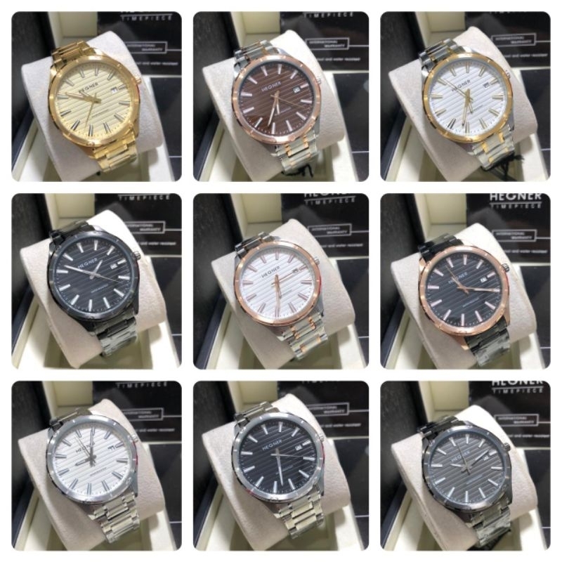 1726 JAM TANGAN PRIA HEGNER 1726/ HEGNER 1726 ORIGINAL
