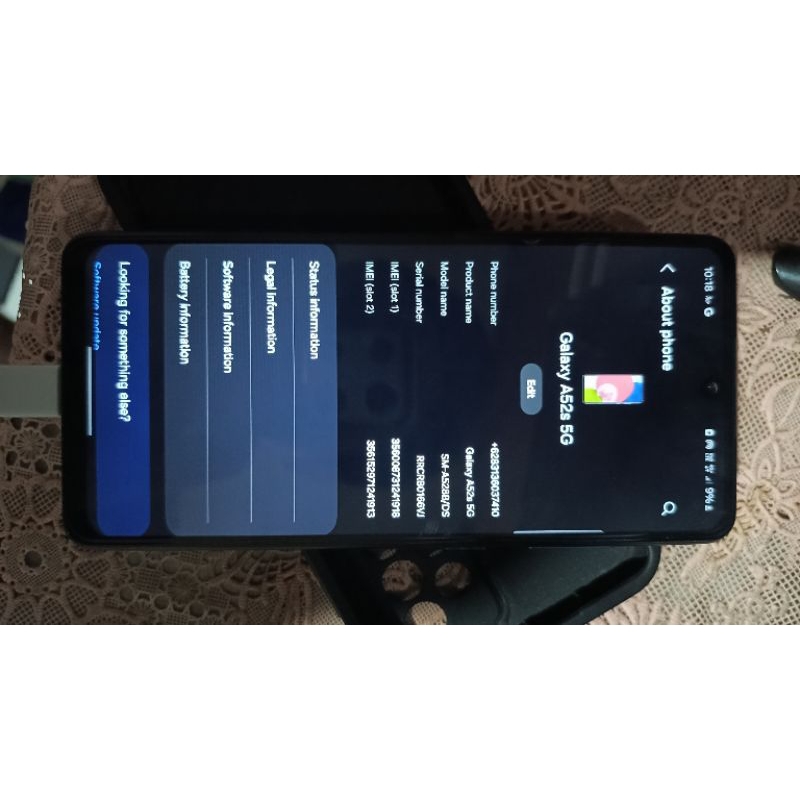 Samsung A52s 5G second