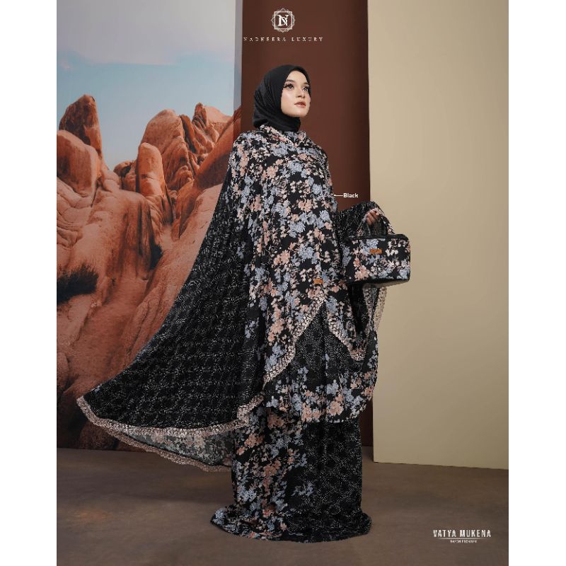 Vatya Mukena Nadheera Luxury // mukena rayon premium rukuh perlengkapan ibadah sholat wanita remaja 