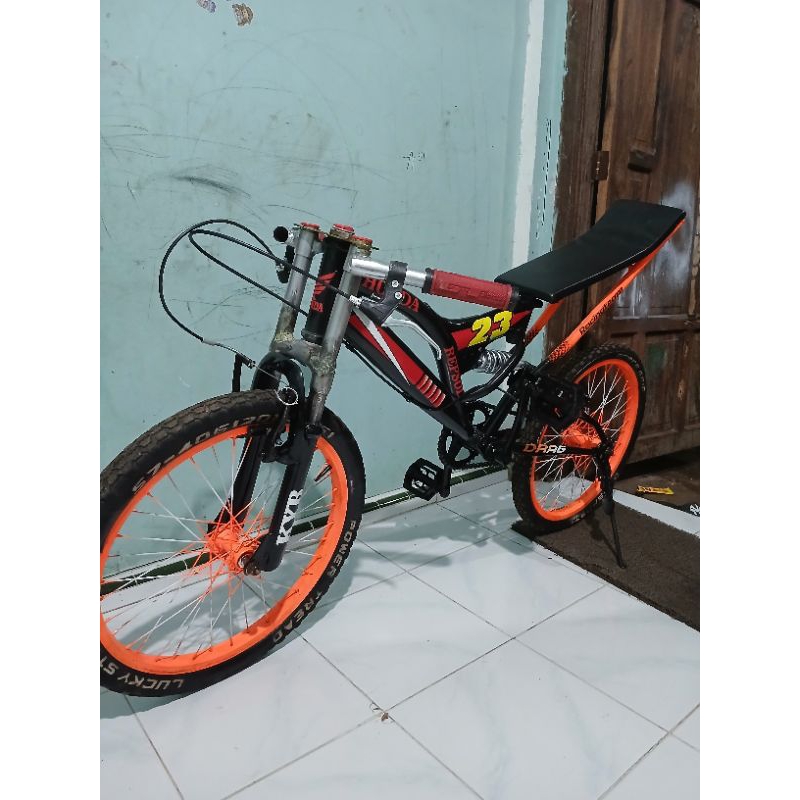 bmx drag lajak r20 repaint paket murah custom NAMA