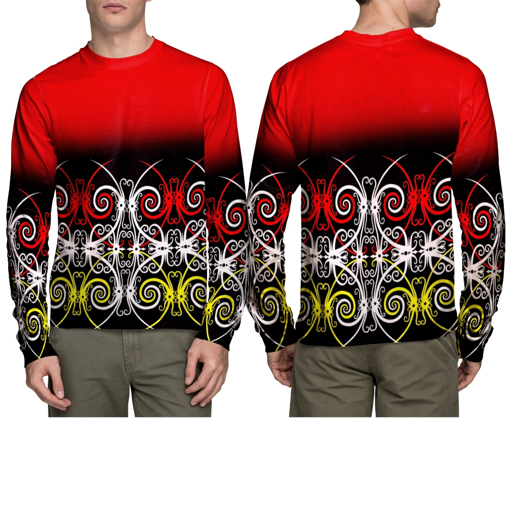 KAOS MOTIF DAYAK  BAJU KAOS MOTIF DAYAK KEREN TERARU