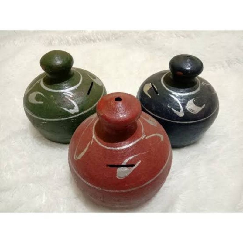 Celengan kendi Celengan gerabah tanah liat, kendi tradisi