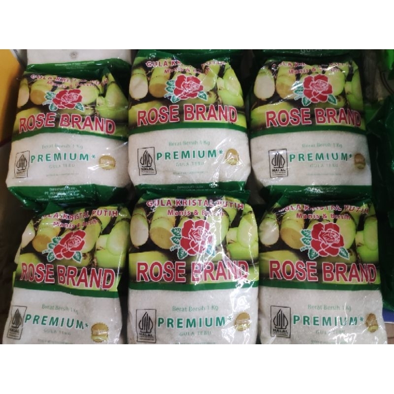 

Gula Pasir Rose brand Hijau 1 kg