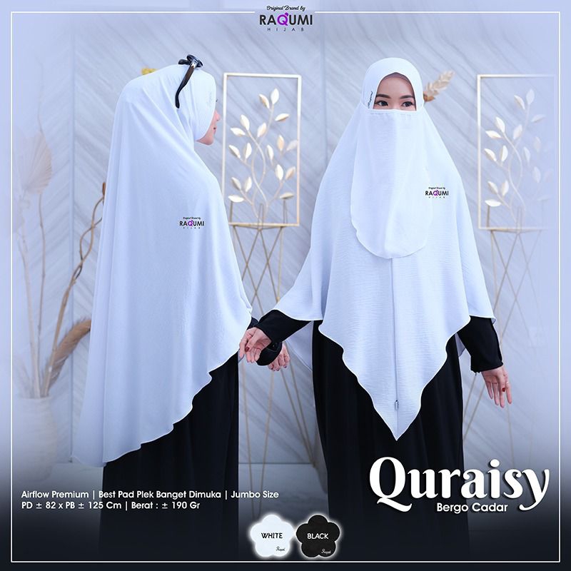 Quraisy Bergo Cadar By Raqumi