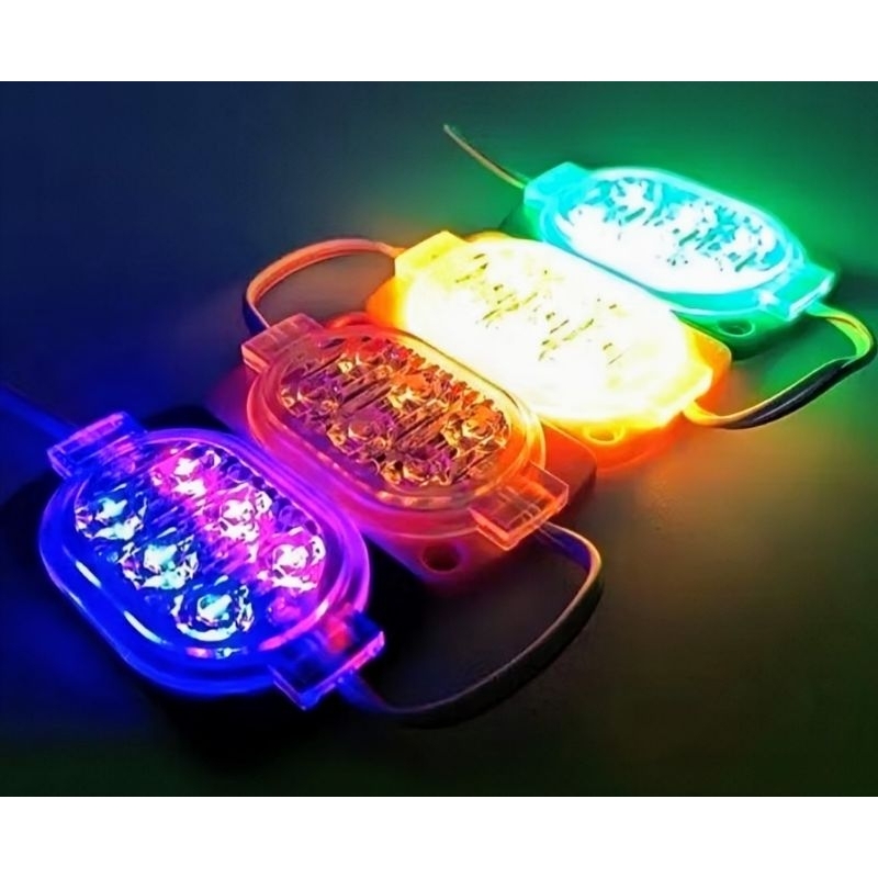 lampu LED 6 mata kedip otomatis 24v untuk mobil dan truk