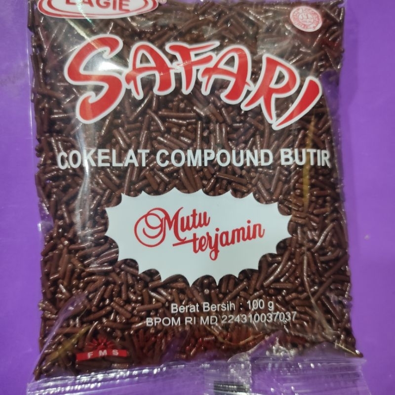 

MESES CHOCOLATE SAFARI 100 GR