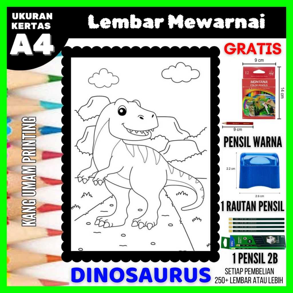 Lembar Mewarnai Gambar Dinosaurus Untuk Semua Usia Bagian 05,Gambar Sketsa, Kertas Mewarnai, Drawing
