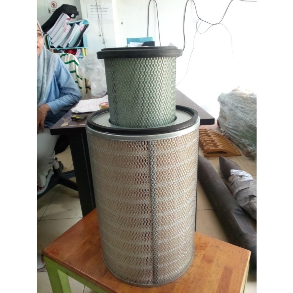 FILTER UDARA DOZER KOMATSU D85 SS-2 INNER OUTER 600-181-4212 600-181-4311