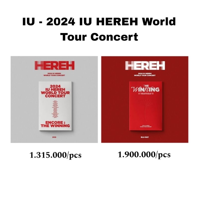 [PO] IU - 2024 IU HEREH World Tour Concert / ALBUM IU