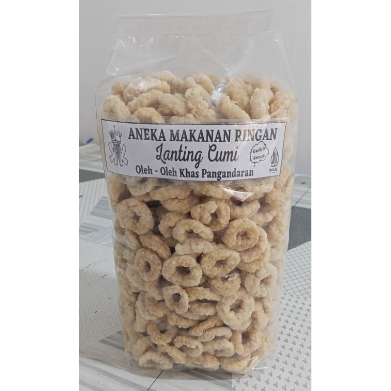 

Klanting Cumi 500 g | Cemilan khas Pangandaran