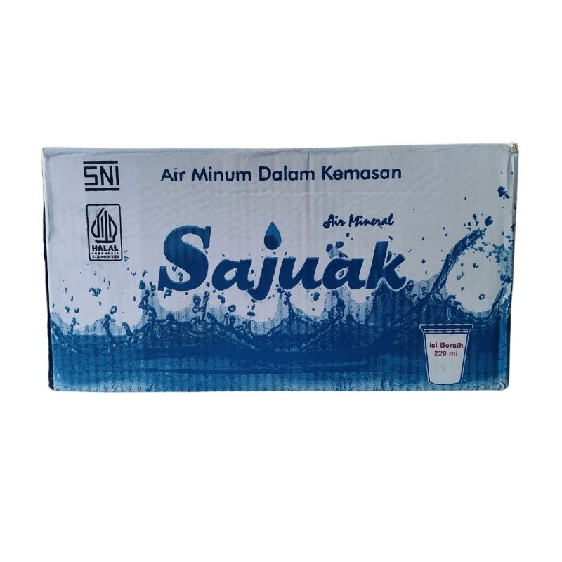 

Sajuak 48 x 220 ml Air minum dalam kemasan