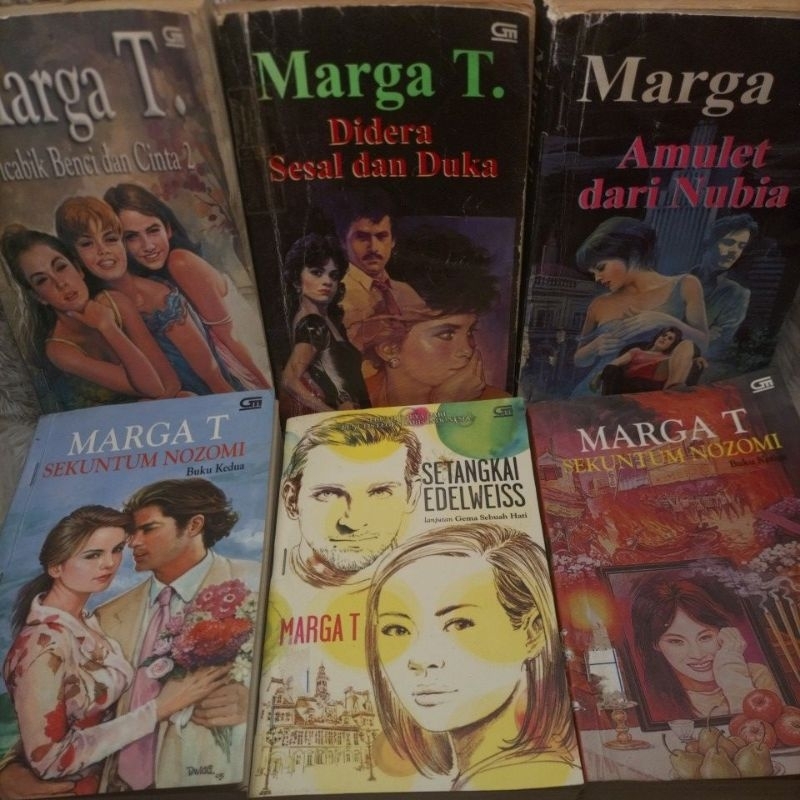 novel bahasa indonesia murah Marga T.