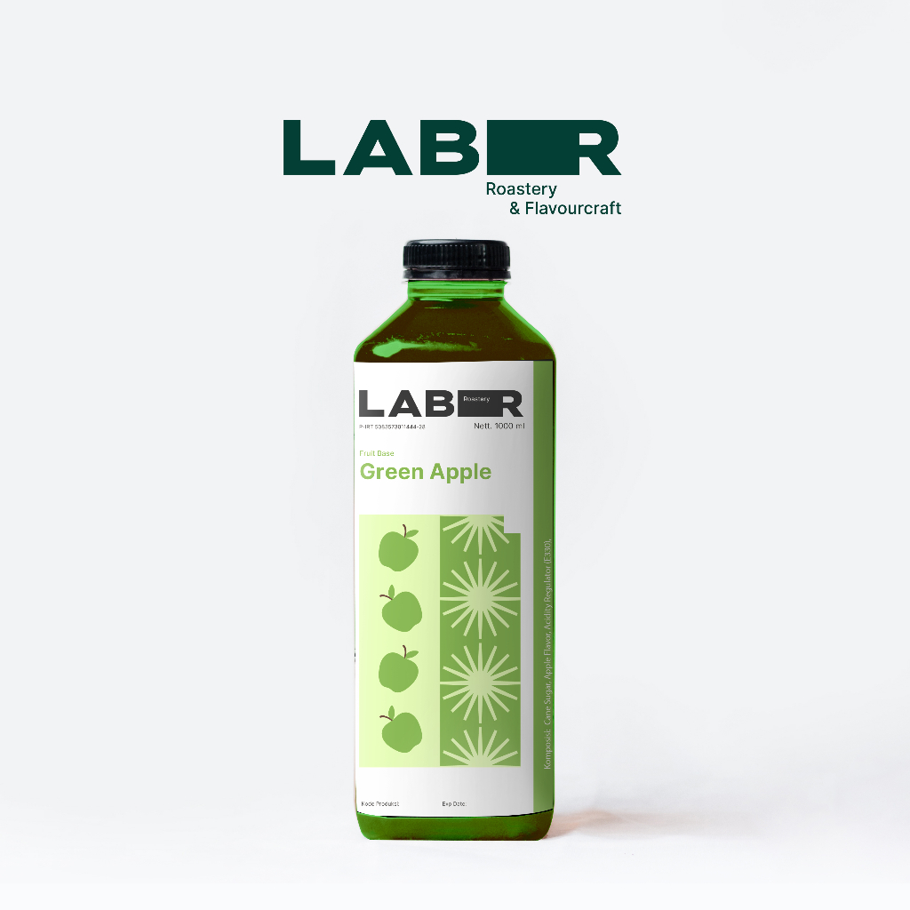 

LABR Green Apple Syrup - Sirup Rasa Apel Hijau 1 Liter