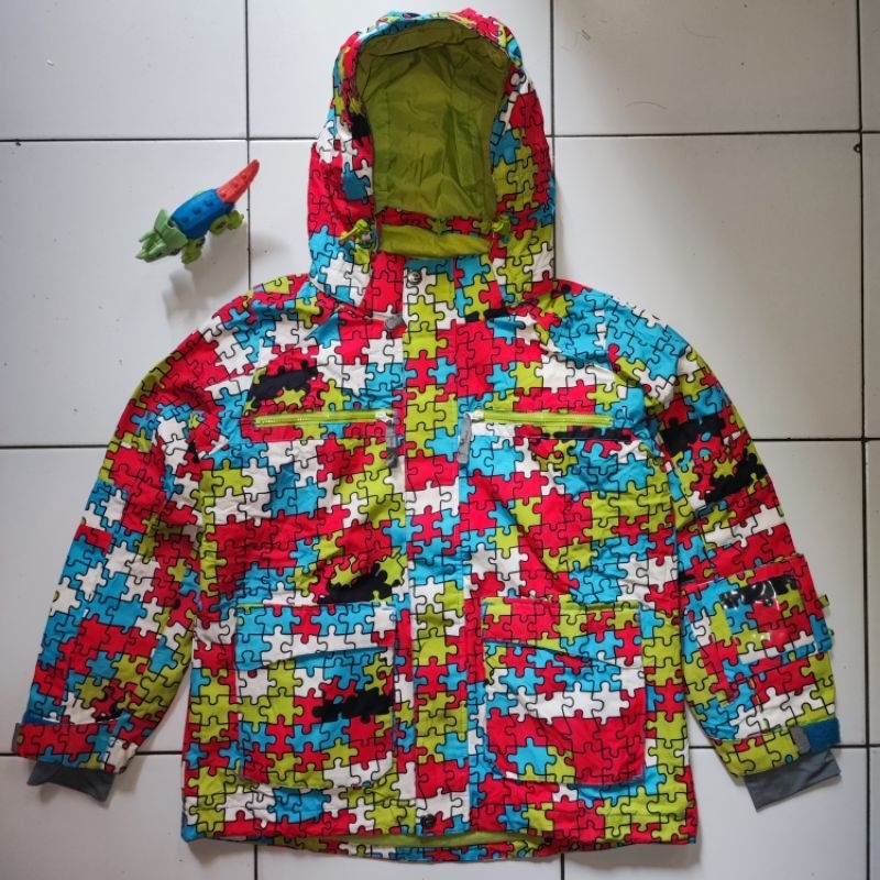 Jaket Snowboard Outdoor Gorpcore Anak PAUL ZENITH ORIGINAL 100% Second Preloved Branded Salju Gunung