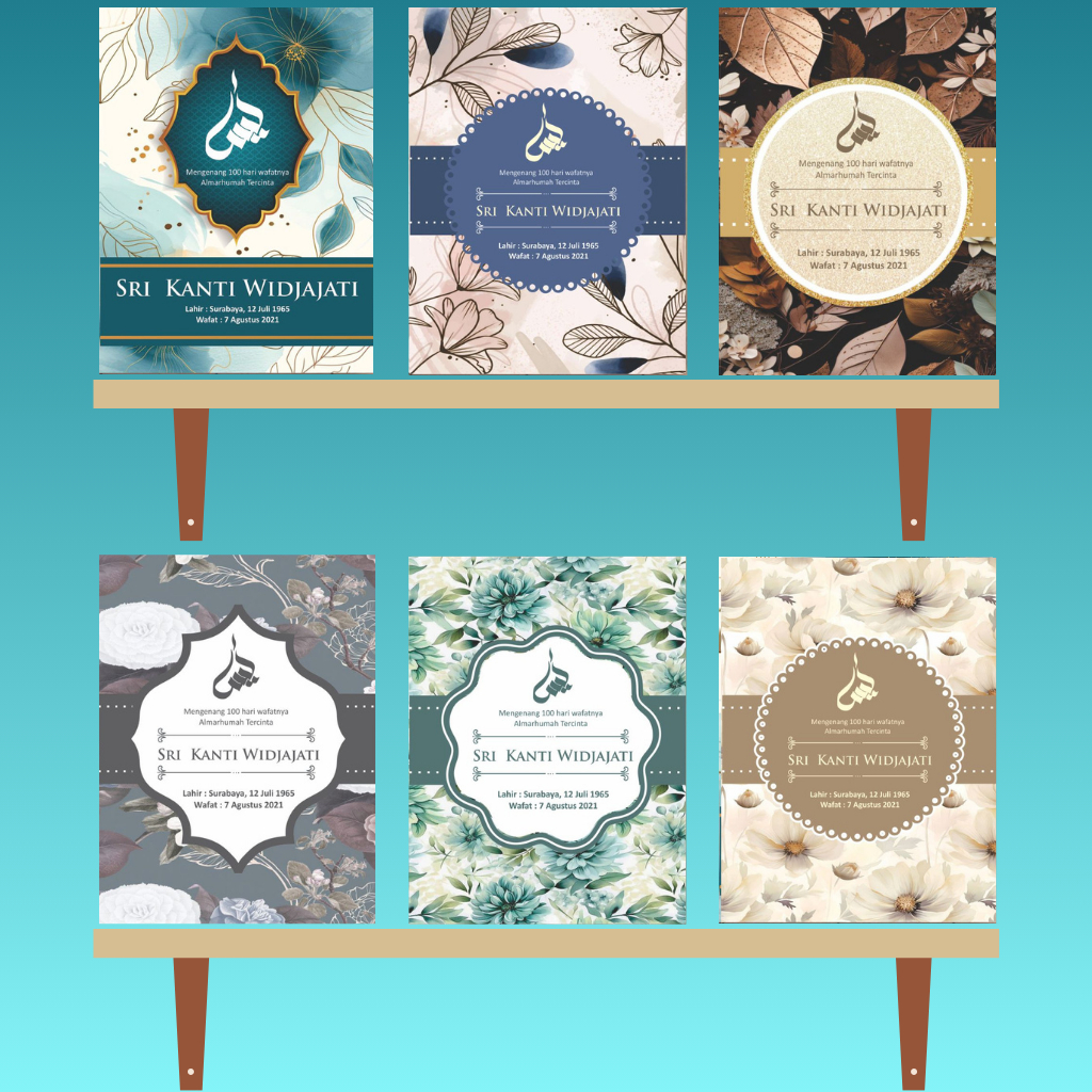 Buku Yasin dan Tahlil Custom Lengkap Softcover Souvenir 100 1000 Hari