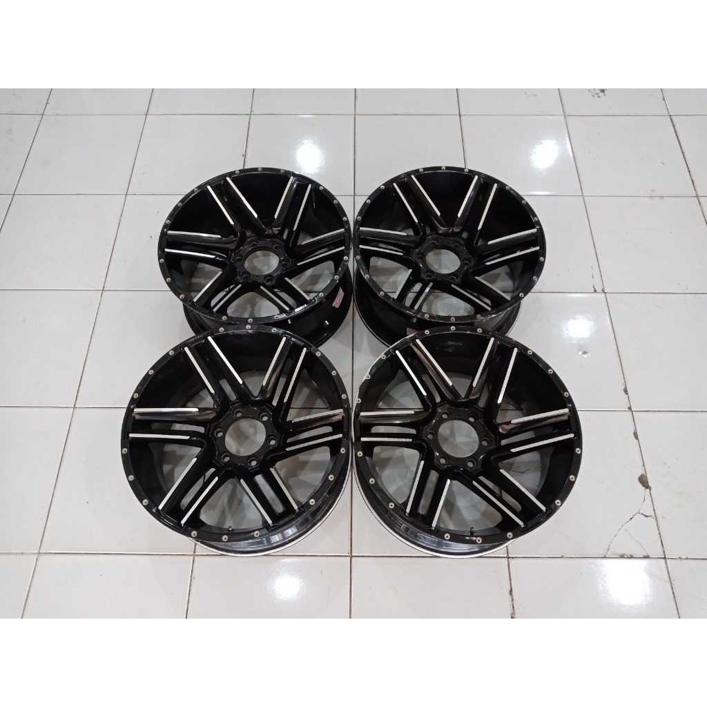 VELG MOBIL SEKEN HSR TRAPEIUM RING 20 UNTUK MOBIL PAJERO TRITON TRAILBLAZER FORD RANGER
