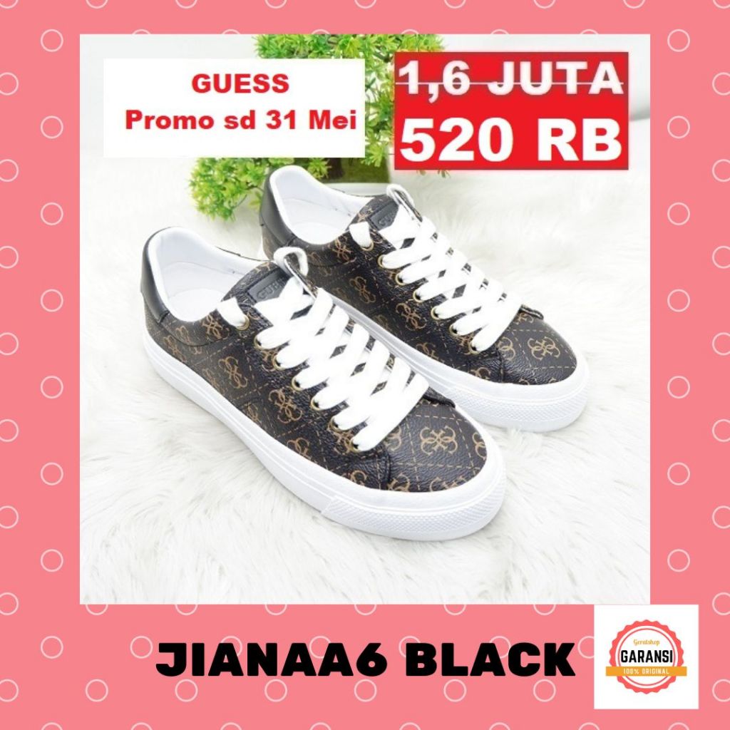Sepatu sneakers wanita seri JIANAA6 Guess 100% original store