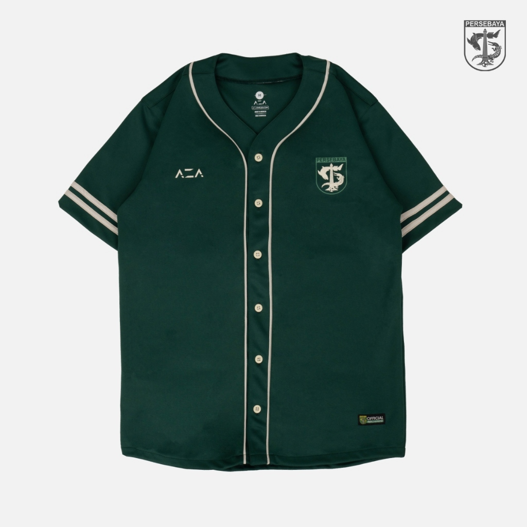 Baju Baseball Persebaya Retro Outer Jersey | Persebaya Store