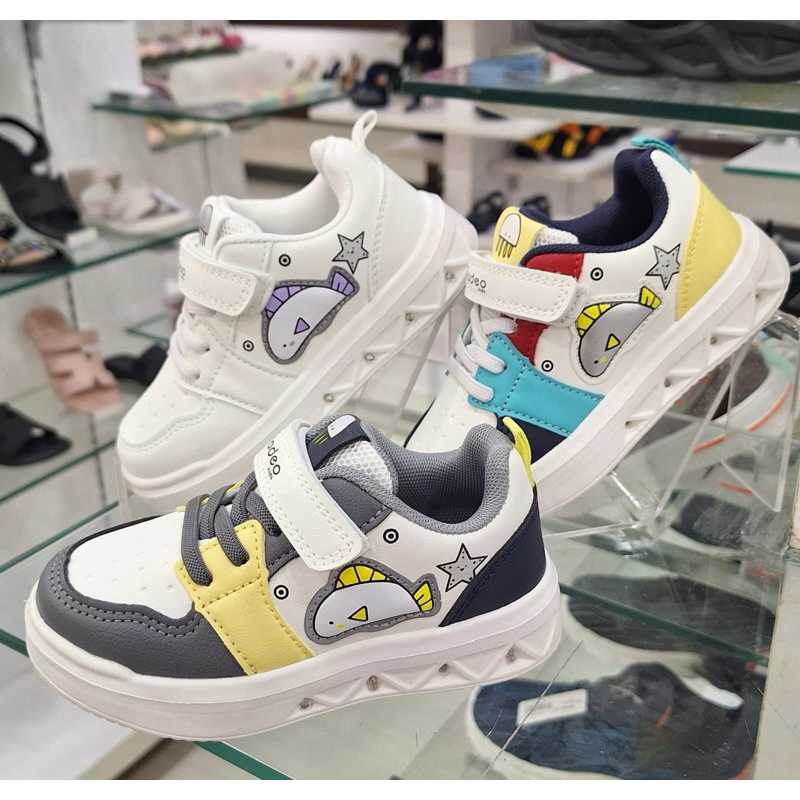 sepatu lampu LED anak cewek/cowok model baru brand Fladeo kids