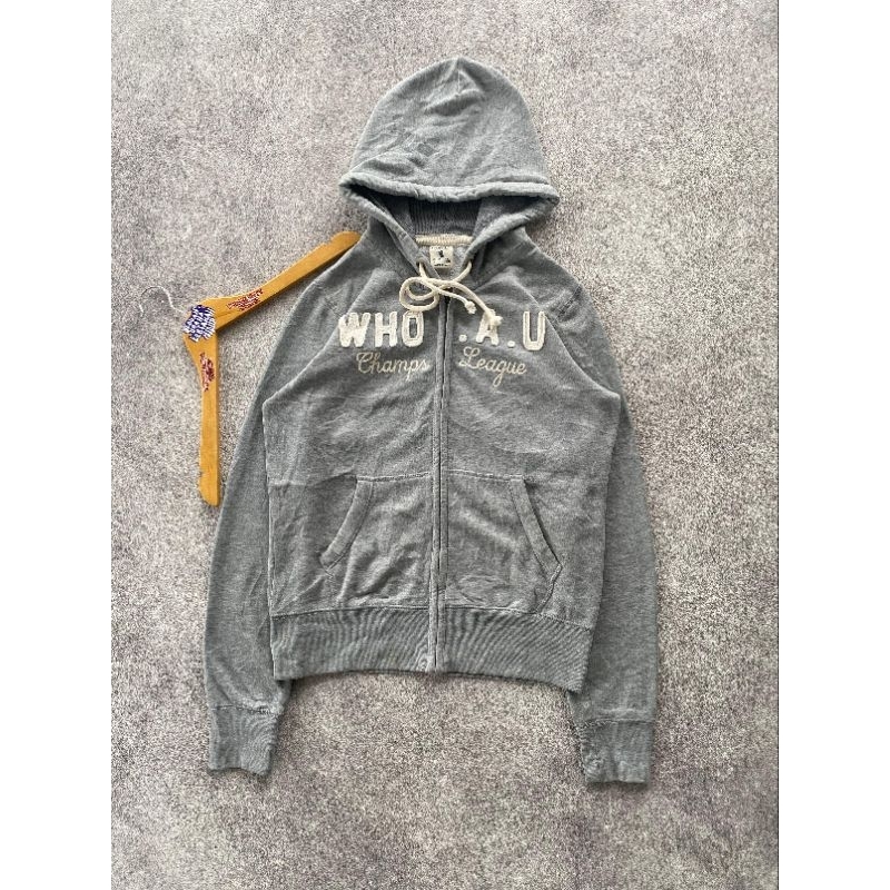 ZIPPER HOODIE WHO A.U (+admin)