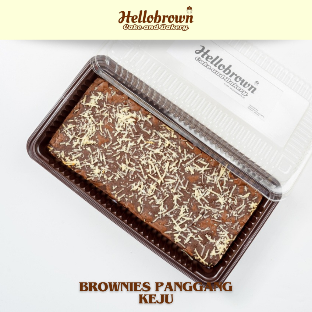 

Hellobrown Brownies Panggang Keju | Kue