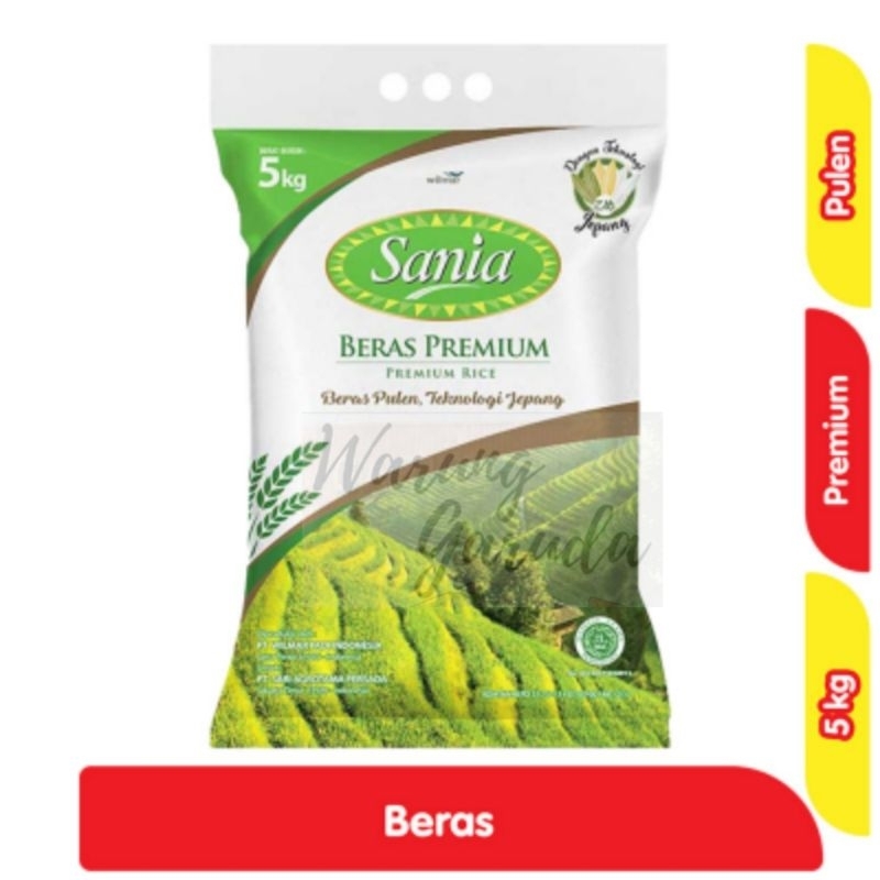 

•WarungGaruda•SANIA BERAS PREMIUM 5 KG