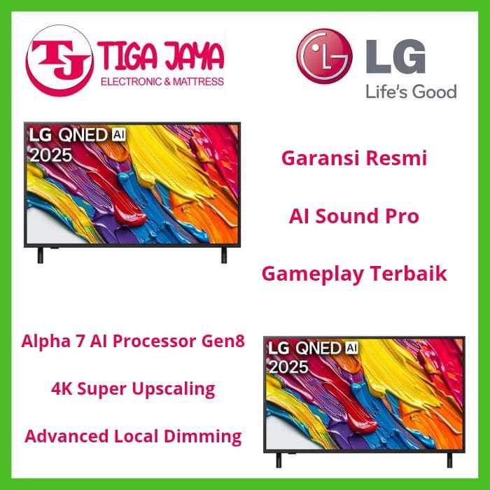 LG 50QNED82ASA LG QNED TV 50 INCH 4K UHD SMART TV LG QNED AI 2025//50QNED82