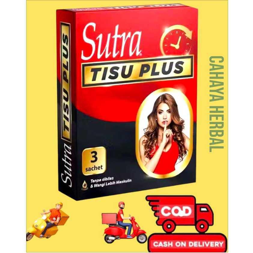 Sutra Tisu Plus Isi + 3 Sachet - Sutra Tisu Magic Mejik Antiseptik