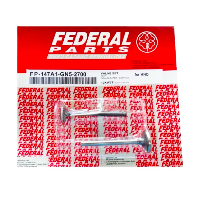 KLEP SET VALVE SET SUPRA GRAND GN5 FEDERAL
